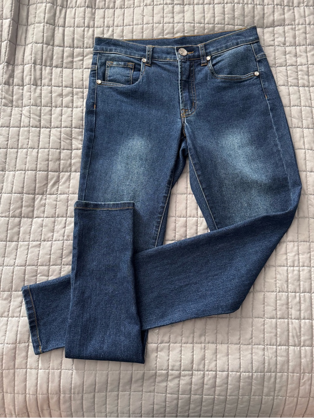 VENUS Skinny Jeans in Dark Blue Wash